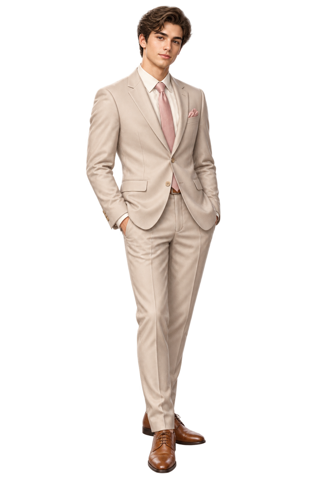 Caballero con traje formal